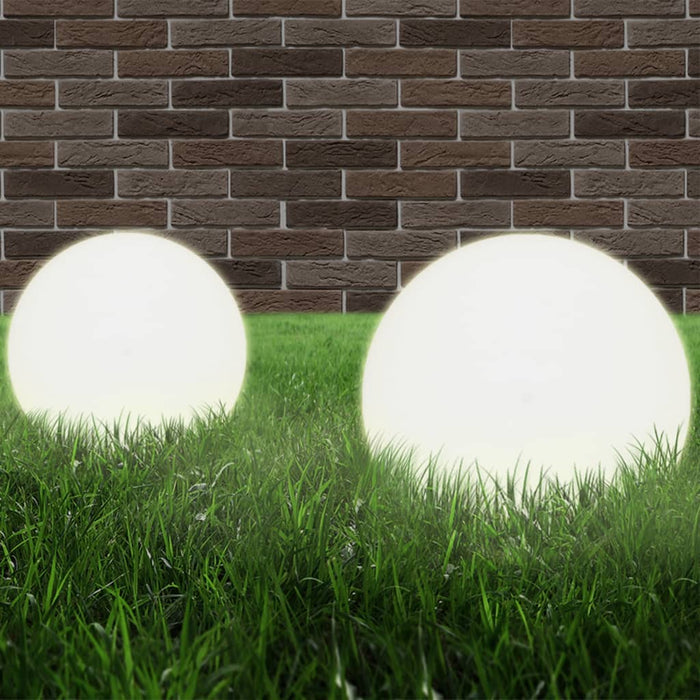Lămpi glob cu LED, 4 buc., 30 cm, PMMA, sferic - WALTI WALTI