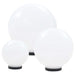 Set lămpi glob cu LED, 6 buc., 20/30/40 cm, PMMA, sferic - WALTI WALTI