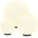 Set lămpi glob cu LED, 6 buc., 20/30/40 cm, PMMA, sferic - WALTI WALTI