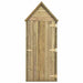 Magazie unelte de grădină cu ușă 69,5x32x178 cm lemn pin tratat - WALTI WALTI