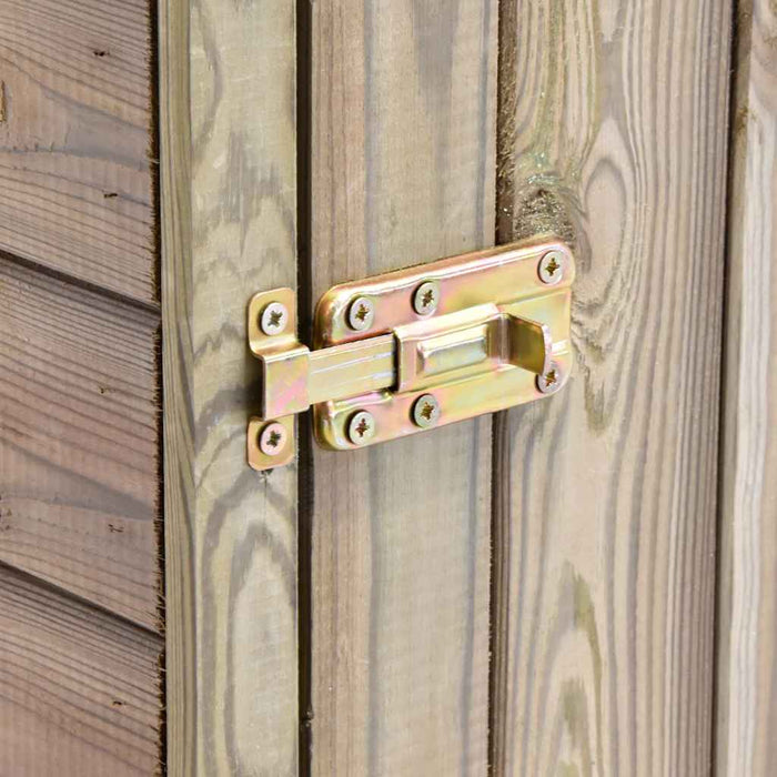 Magazie unelte de grădină cu ușă 69,5x32x178 cm lemn pin tratat - WALTI WALTI