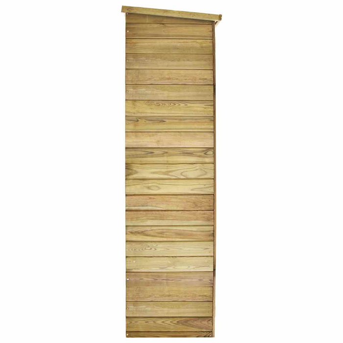 Magazie unelte de grădină, 163x50x171 cm, lemn pin tratat - WALTI WALTI