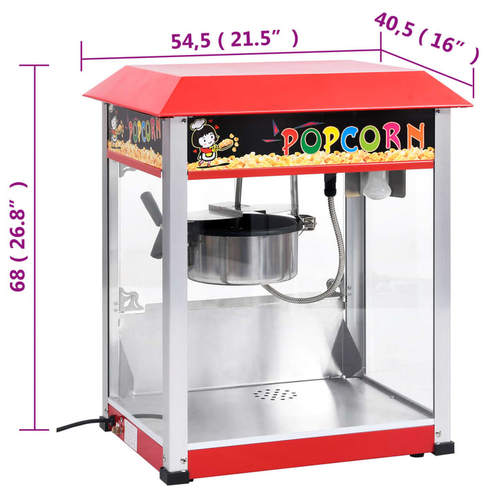 Aparat de făcut floricele cu vas de teflon 1400 W - WALTI WALTI