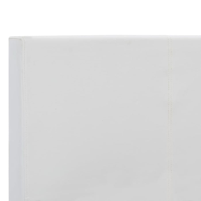 Cadru de pat, alb, 180x200 cm, piele ecologică - WALTI WALTI