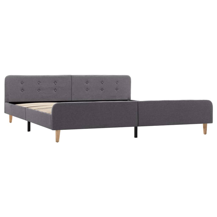 Cadru de pat, gri deschis, 180 x 200 cm, material textil - WALTI WALTI