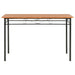 Set mobilier de bucătărie, 7 piese, maro, MDF și oțel - WALTI WALTI