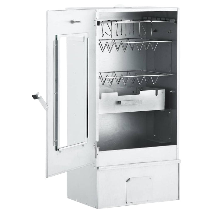 Afumătoare cuptor grătar cu 1 kg peleți lemn, 44,5x29x83 cm - WALTI WALTI