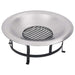 Vatră de foc de exterior cu grătar, 76 cm, oțel inoxidabil - WALTI WALTI