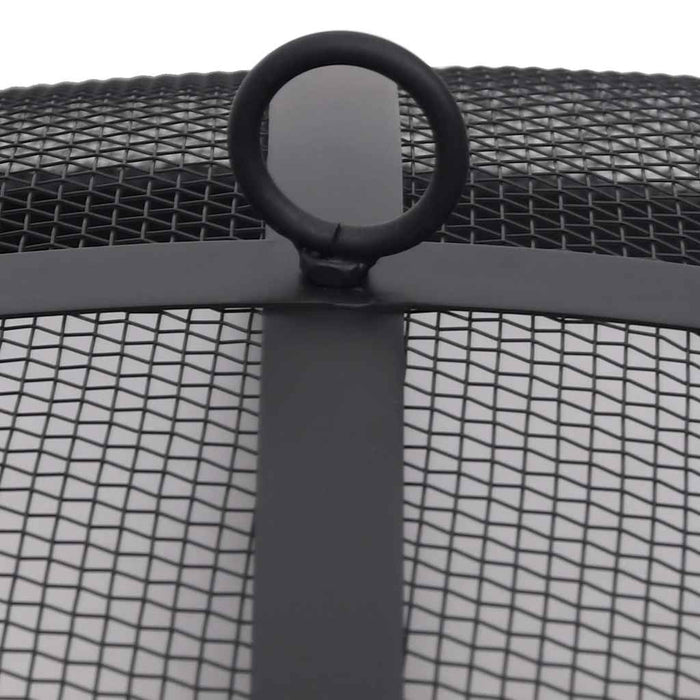 Vatră de foc de exterior cu grătar, 76 cm, oțel inoxidabil - WALTI WALTI