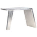 Birou, design aeronavă, argintiu, 112 x 50 x 76 cm, metal - WALTI WALTI