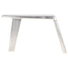 Birou, design aeronavă, argintiu, 112 x 50 x 76 cm, metal - WALTI WALTI