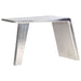Birou, design aeronavă, argintiu, 112 x 50 x 76 cm, metal - WALTI WALTI