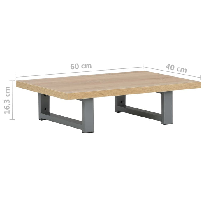 Mobilier de baie, stejar, 60 x 40 x 16,3 cm - WALTI WALTI