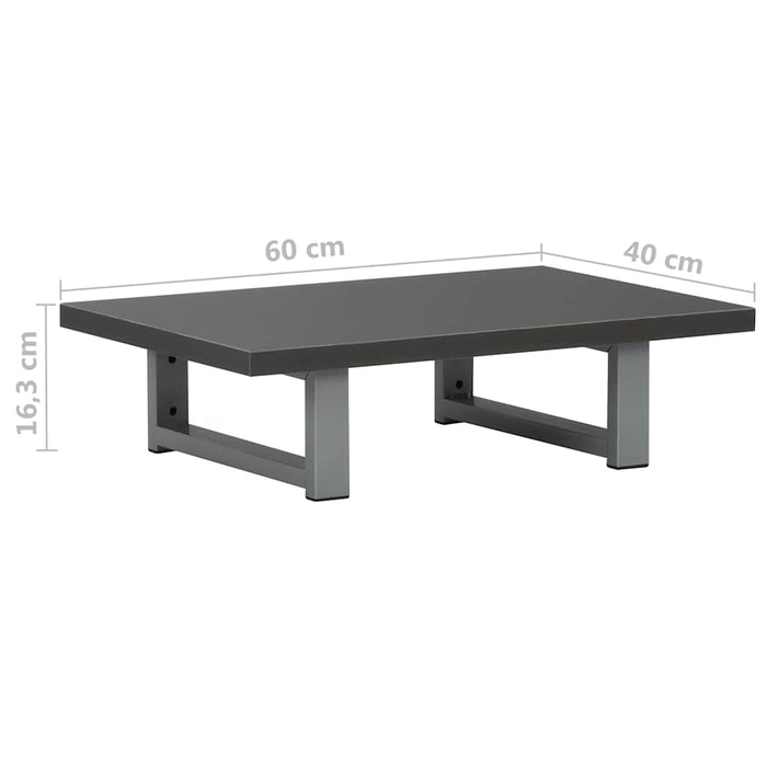 Mobilier de baie, gri, 60 x 40 x 16,3 cm - WALTI WALTI