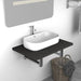 Mobilier de baie, gri, 60 x 40 x 16,3 cm - WALTI WALTI