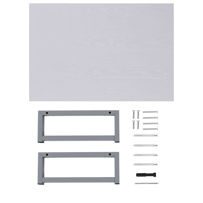 Mobilier de baie, alb, 60 x 40 x 16,3 cm - WALTI WALTI