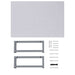 Mobilier de baie, alb, 60 x 40 x 16,3 cm - WALTI WALTI