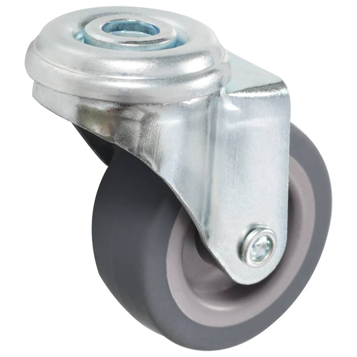 Roți pivotante cu gaură pentru șurub, 8 buc., 50 mm - WALTI WALTI