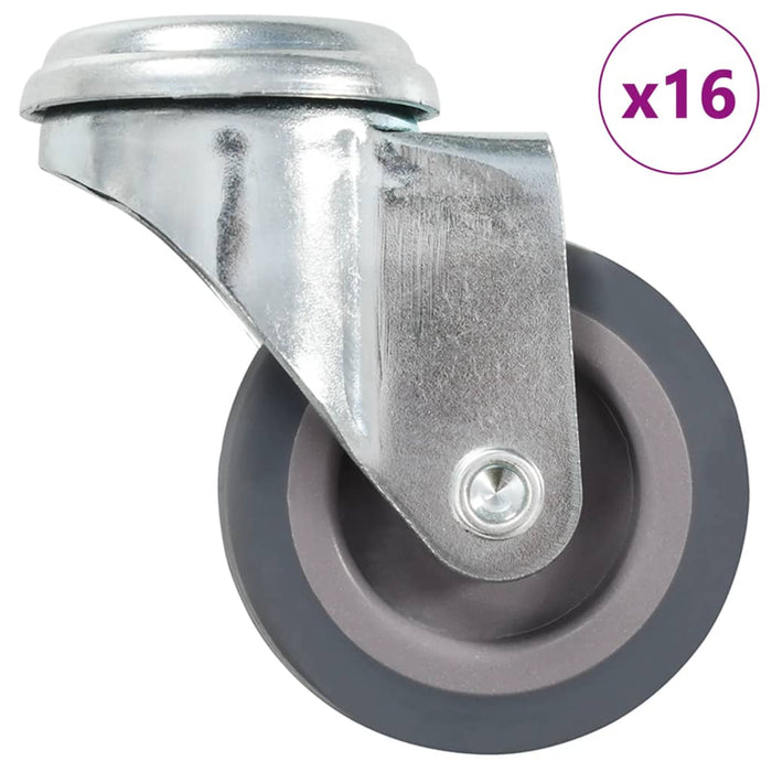 Roți pivotante cu gaură pentru șurub, 16 buc., 50 mm WALTI