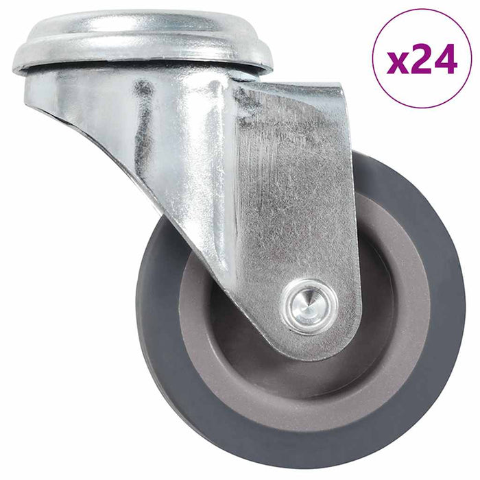 Roți pivotante cu gaură pentru șurub, 24 buc., 50 mm WALTI