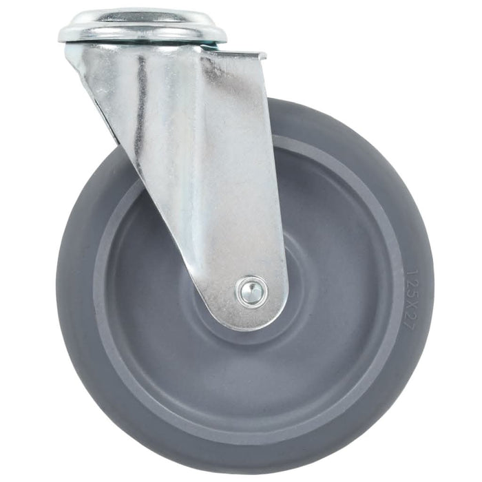 Roți pivotante cu gaură pentru șurub, 16 buc., 125 mm - WALTI WALTI