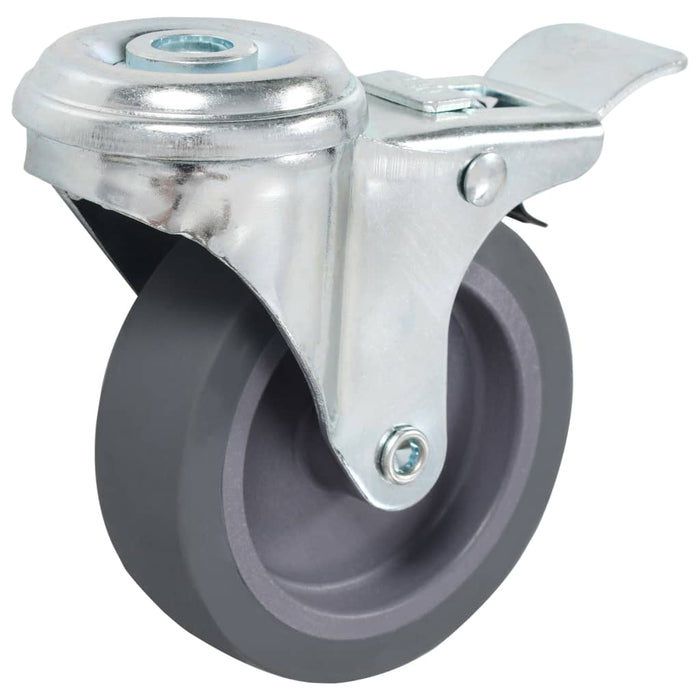 Roți pivotante cu gaură pentru șurub, 8 buc., 75 mm - WALTI WALTI