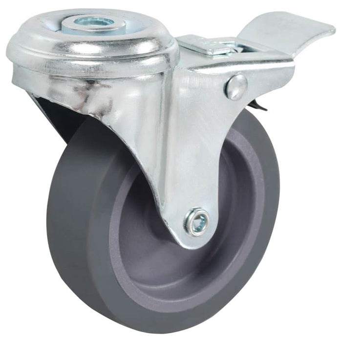 Roți pivotante cu gaură pentru șurub, 16 buc., 75 mm - WALTI WALTI