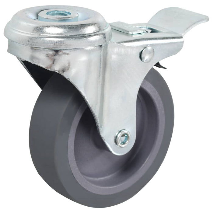 Roți pivotante cu gaură pentru șurub, 32 buc., 75 mm - WALTI WALTI