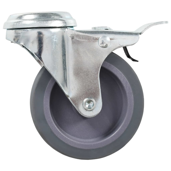 Roți pivotante cu gaură pentru șurub, 32 buc., 75 mm - WALTI WALTI