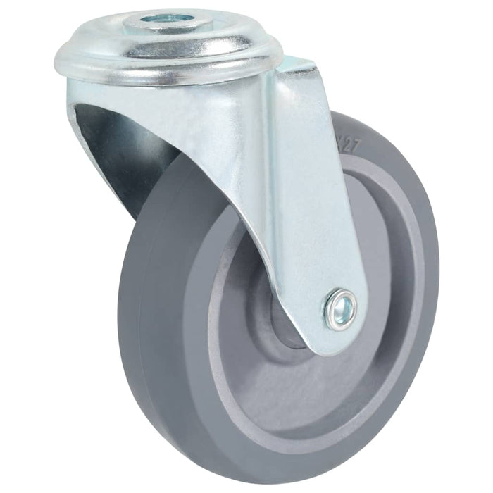 Roți pivotante cu gaură pentru șurub, 16 buc., 100 mm - WALTI WALTI
