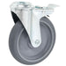 Roți pivotante cu gaură pentru șurub, 8 buc., 125 mm - WALTI WALTI