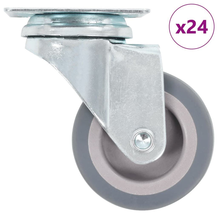 Roți pivotante, 24 buc., 50 mm - WALTI WALTI