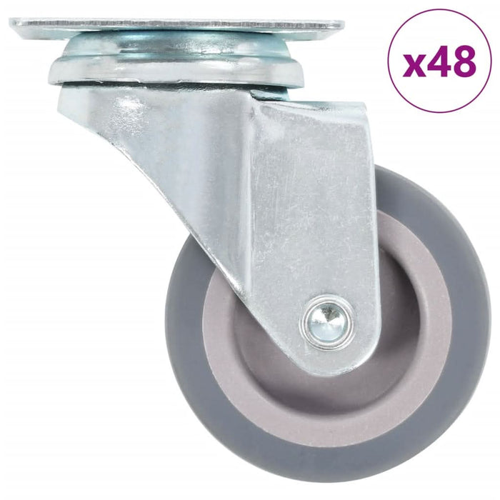 Roți pivotante, 48 buc., 50 mm - WALTI WALTI