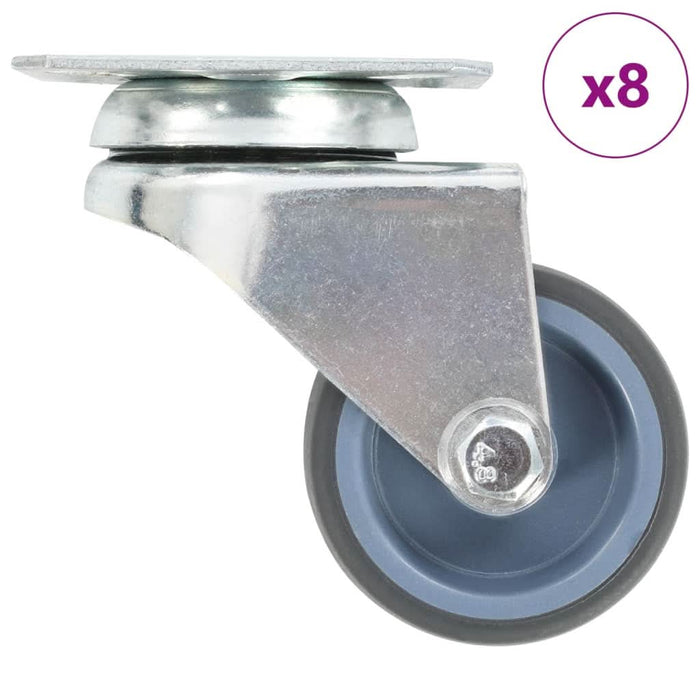 Roți pivotante duble, 8 buc., 50 mm - WALTI WALTI