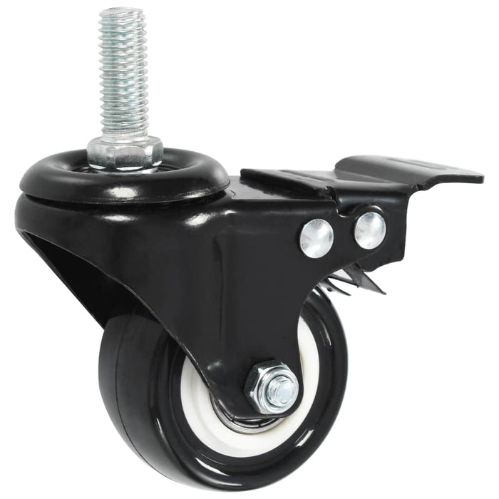 Roți pivotante cu frâne, 32 buc., 50 mm - WALTI WALTI