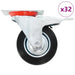 Roți pivotante, 32 buc., 100 mm - WALTI WALTI