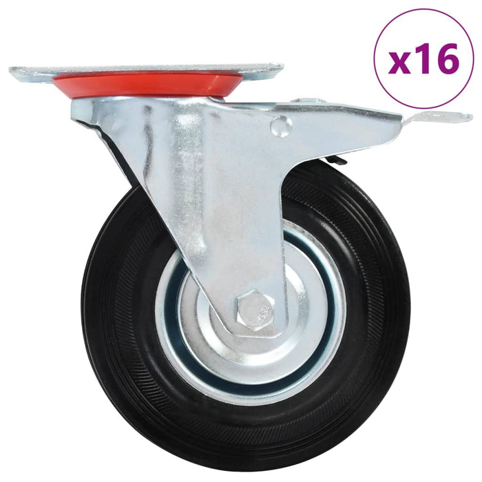 Roți pivotante, 16 buc., 125 mm - WALTI WALTI