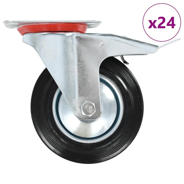 Roți pivotante, 24 buc., 160 mm - WALTI WALTI