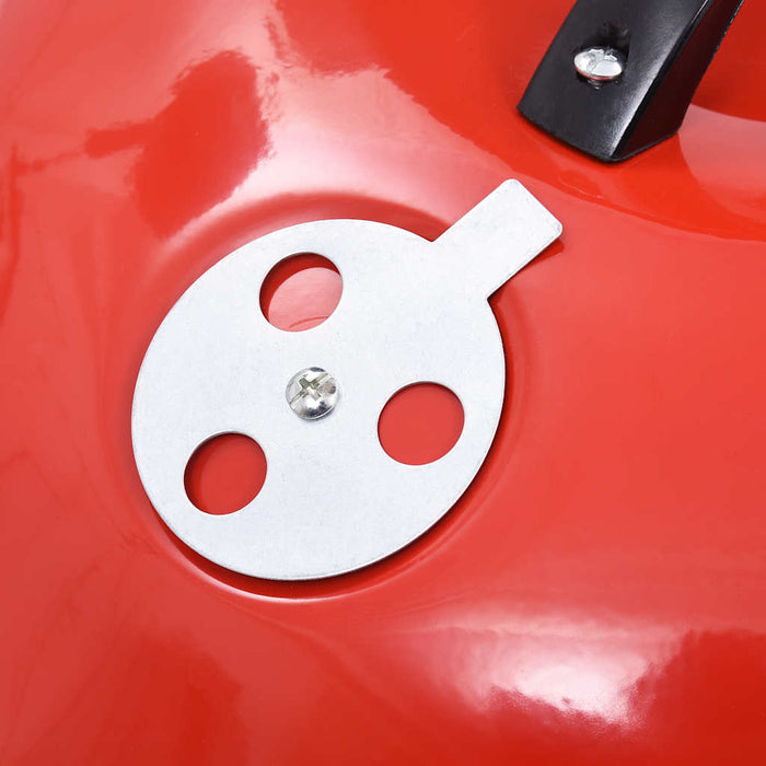 Grătar pe cărbuni tip ceainic XXL portabil cu roți, 44 cm - WALTI WALTI