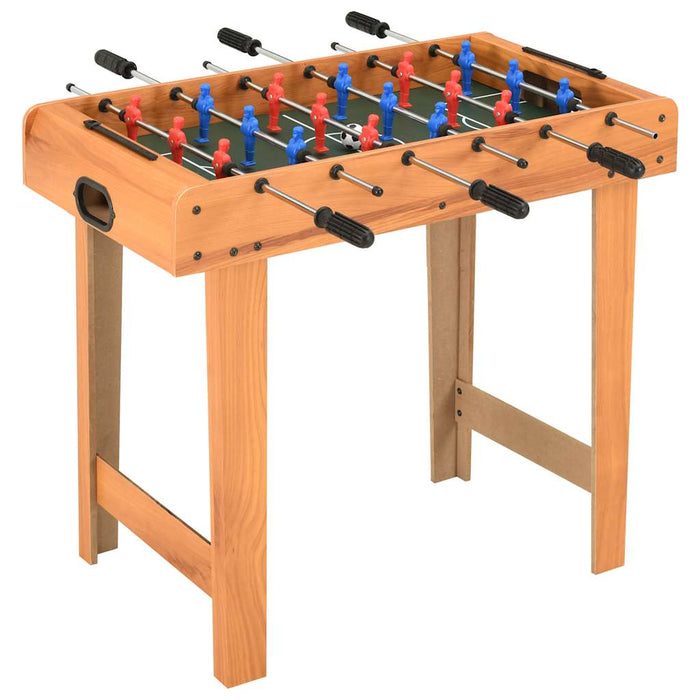 Mini masă de fotbal, 69 x 37 x 62 cm, arțar WALTI