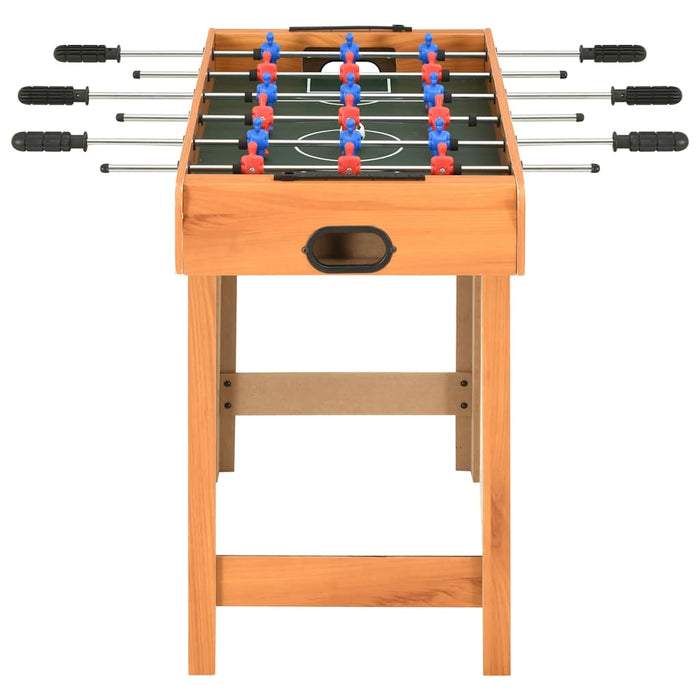 Mini masă de fotbal, 69 x 37 x 62 cm, arțar WALTI