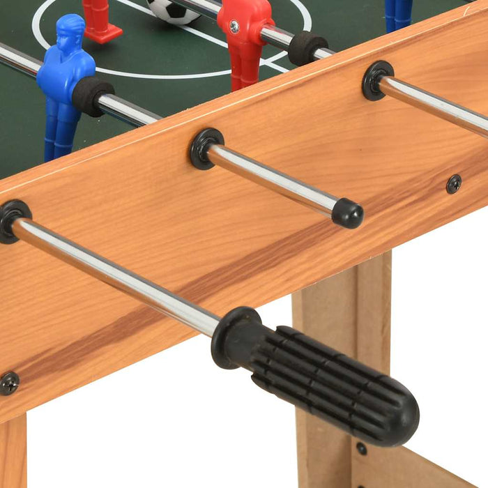 Mini masă de fotbal, 69 x 37 x 62 cm, arțar WALTI