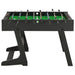Masă de fotbal pliantă, negru, 121 x 61 x 80 cm - WALTI WALTI