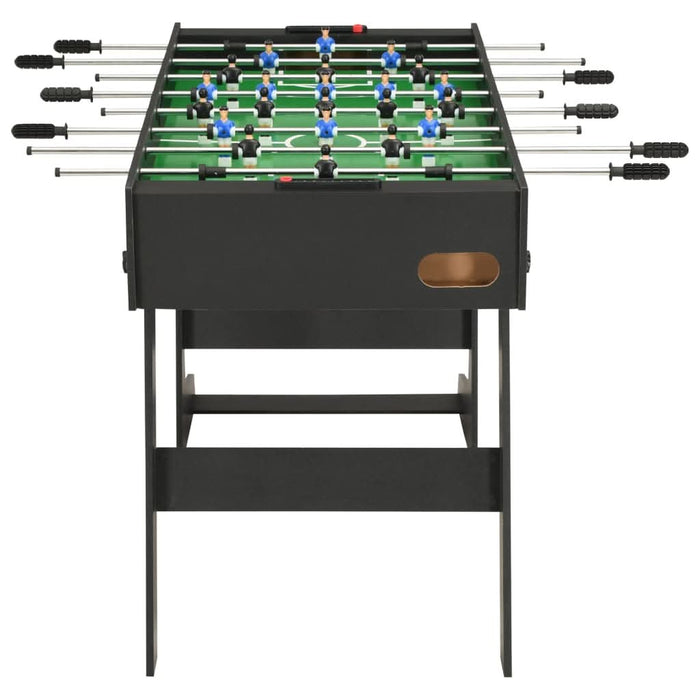 Masă de fotbal pliantă, negru, 121 x 61 x 80 cm - WALTI WALTI