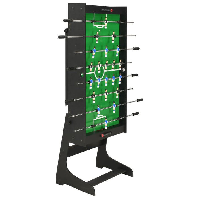 Masă de fotbal pliantă, negru, 121 x 61 x 80 cm - WALTI WALTI
