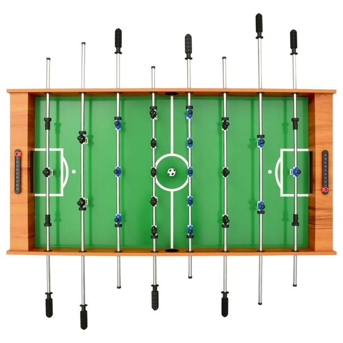 Masă de fotbal pliantă, maro deschis, 121 x 61 x 80 cm - WALTI WALTI