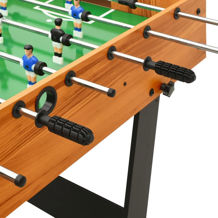 Masă de fotbal pliantă, maro deschis, 121 x 61 x 80 cm - WALTI WALTI