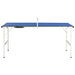 Masă de ping pong cu fileu, albastru, 152 x 76 x 66 cm - WALTI WALTI