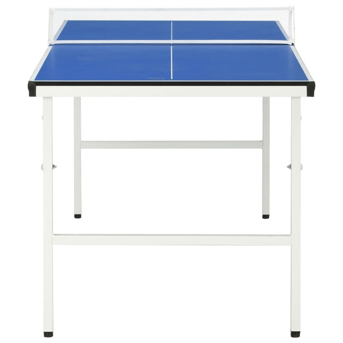 Masă de ping pong cu fileu, albastru, 152 x 76 x 66 cm - WALTI WALTI