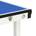 Masă de ping pong cu fileu, albastru, 152 x 76 x 66 cm - WALTI WALTI
